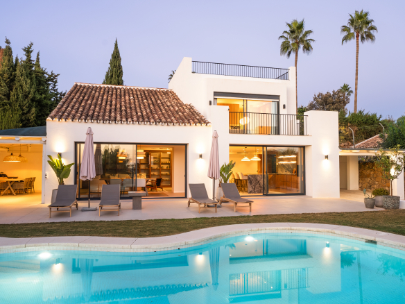 Image 17 from Elegant Scandinavian Villa in Nueva Andalucía with Panoramic Golf Views – Best House Marbella