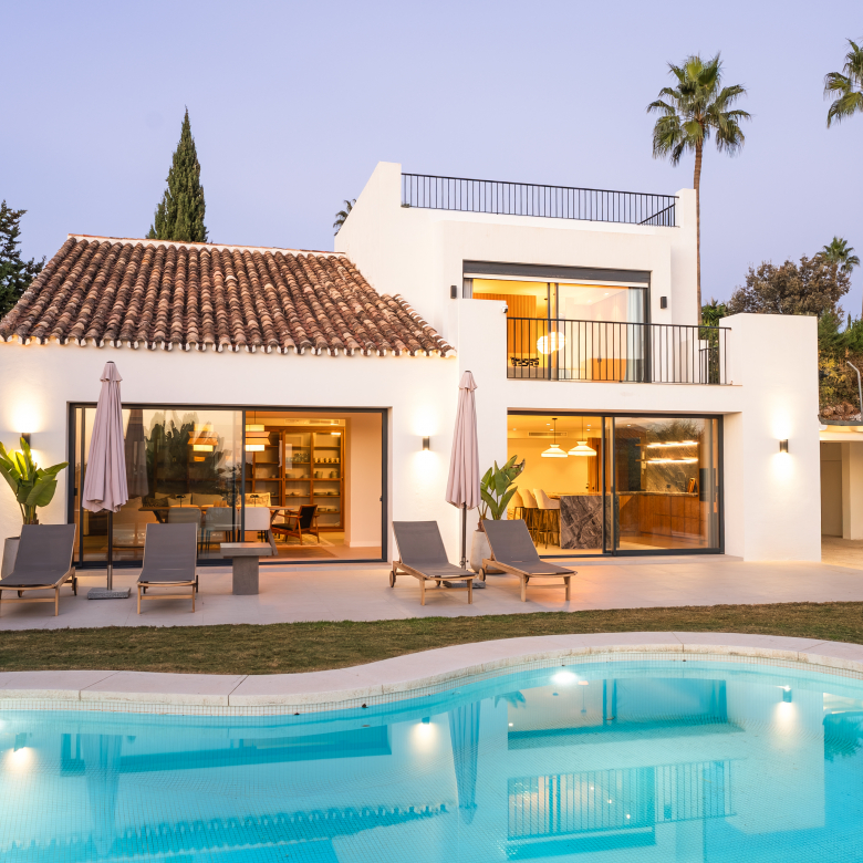 Image 5 from Elegant Scandinavian Villa in Nueva Andalucía with Panoramic Golf Views – Best House Marbella