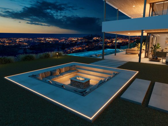 Image 25 from Modern Panoramic Sea View Villa Under Construction in El Madroñal – Best House Marbella