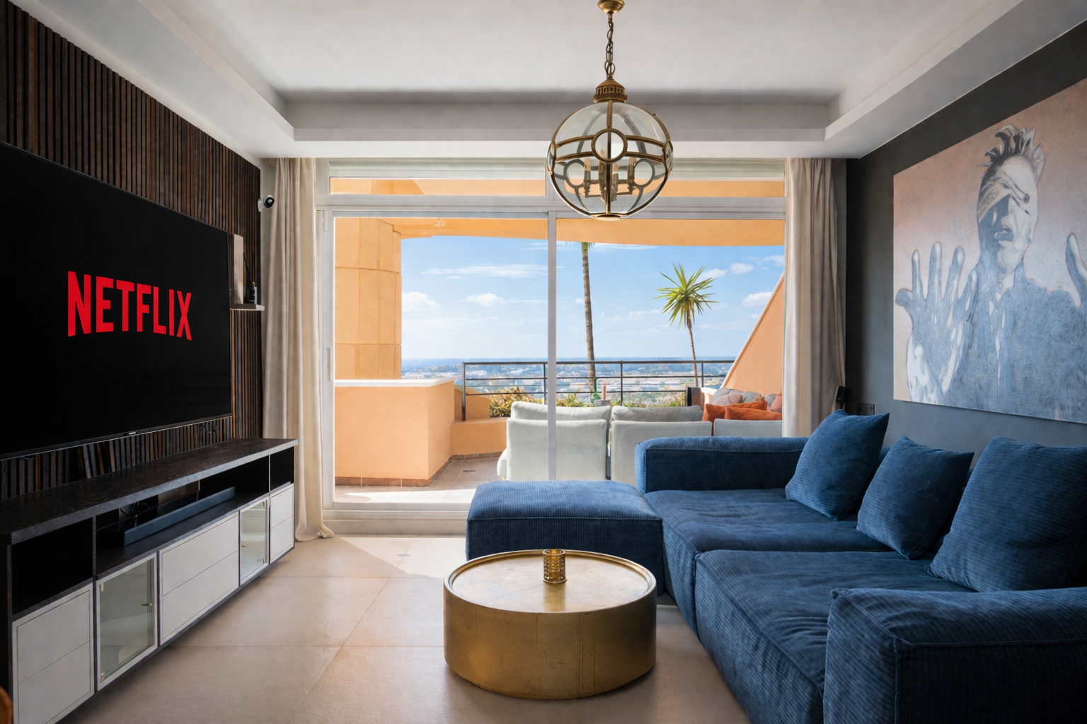 Renovated Apartment with Panoramic Views in Magna Marbella