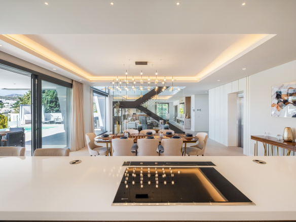 Villa contemporaine avec jardin, piscine et spa privé