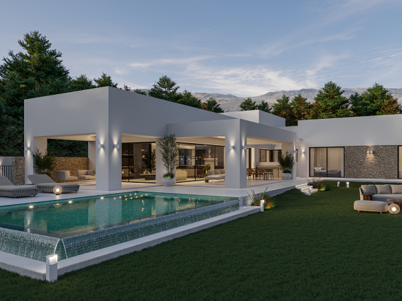Image 23 from Contemporary Villa Under Construction on the New Golden Mile – Best House Marbella