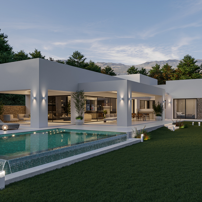 Image 13 from Villa contemporaine en cours de construction sur le New Golden Mile – Best House Marbella
