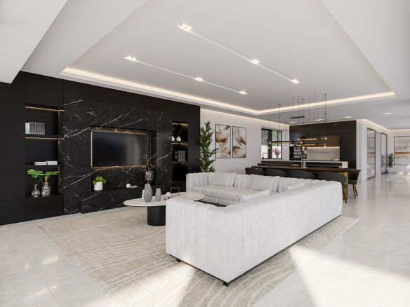 Contemporary Villa Under Construction on the New Golden Mile