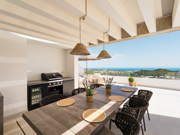 Image 17 from Duplex Penthouse with Sea & Golf Views in Real de la Quinta – Best House Marbella