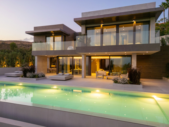 Villa contemporánea en Los Flamingos, Benahavís