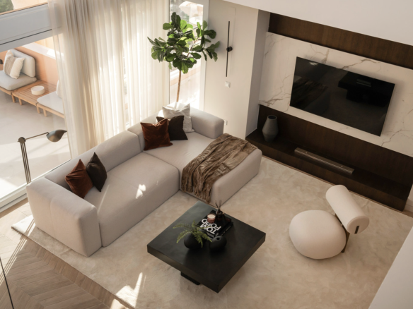 Ático contemporáneo en Magna Marbella<br/>